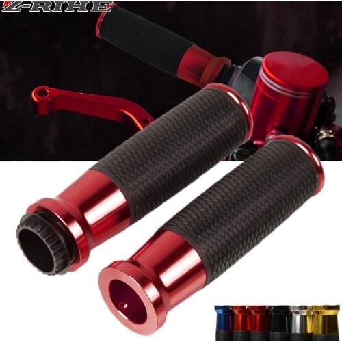 Fashion Accessories 22mm 7/8'' Brand New Motorcycle Anti-Skid Handle Grips grips handlebar FOR Piaggio Vespa GTS 300 for honda