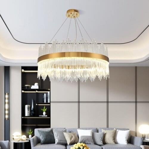 NORMICHY Chrome Chandeliers