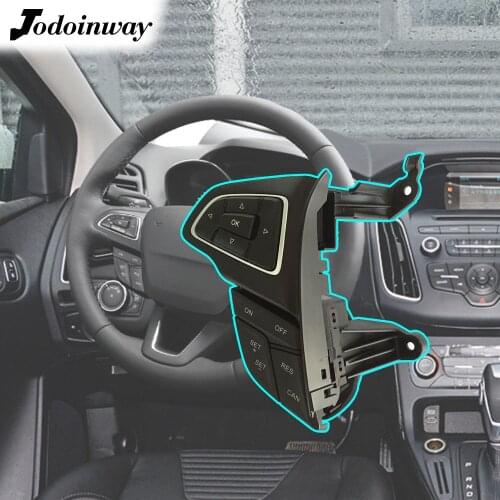 For Ford Focus MK3 Car Cruise Control Switch Multifunction Speed Adjustment Steering Wheel Button For Kuga Escape 2017 2018