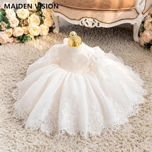 Girl Dress Spanish court Lace dress for infant elegant Wedding Dresses tutu princess1st birthday party Baby Girl Dress outfit