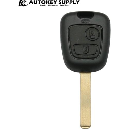 For Citroen C1 C2 C3 C5 Xsara 2 Button Remote Key Shell AutokeySupply AKCIS209