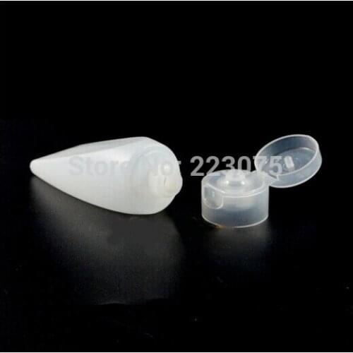 50ml Empty Storage Mini Travel White Cosmetic Cream Lotion Containers Tottle Tube 50pcs/lot