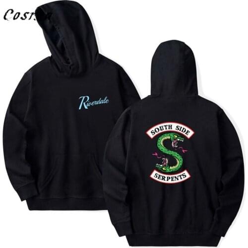 Riverdale Plus Size Hoodie Sweatshirts Riverdale Southside Streetwear Tops Spring Hoodies Hooded Pullover Tracksuit Men Women