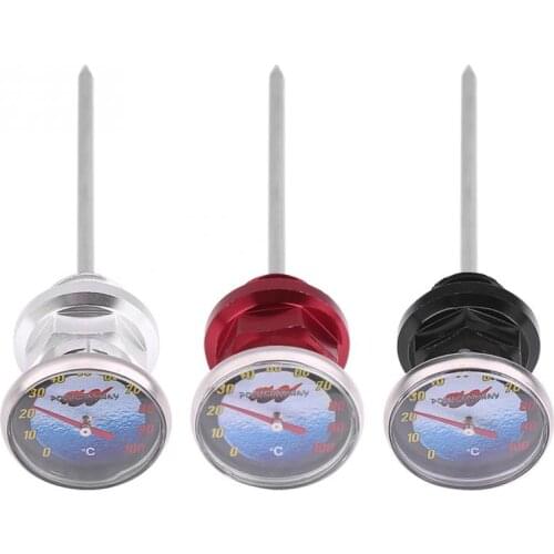 Motorcycle Oil Dipstick Temperature for 125cc Motocross Motorbike Oil Dipstick Aluminum Alloy