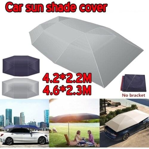 Foldable Car Sun Umbrella Waterproof Car Shade Cover Auto Protection Oxford Cloth UV Resistant Car Tent Roof Accessories