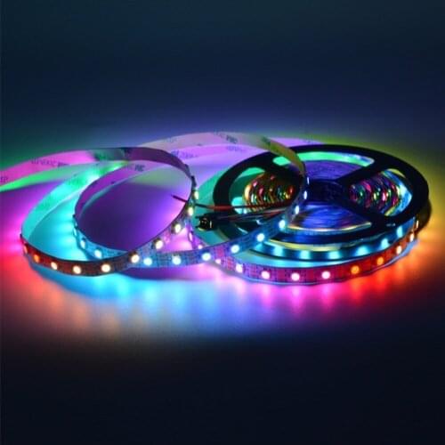 DC5V WS2812B 1m/4m/5m 30/60/144 pixels/leds/m Smart led pixel strip,Black/White PCB,WS2812 IC;WS2812B/M,IP30/IP65/IP67