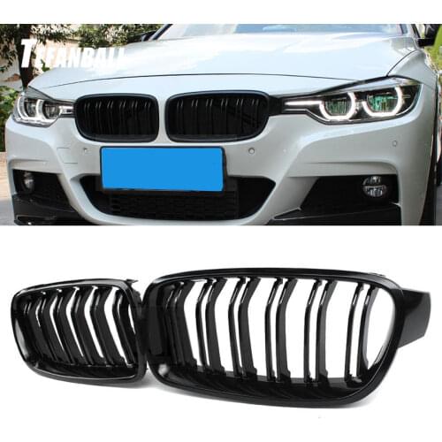 High Quality ABS Car Styling High Quality ABS Front Kidney Grille Dual Slat Grille For BMW F30 F35 2012-2017 320i 325i 328i 335i