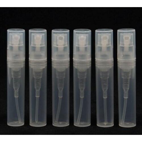 10pcs/lot Empty 2ml 3ML 5ML 10ML mini plastic spray perfume bottle, small promotion sample perfume atomizer