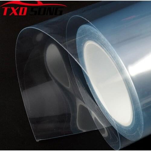 40cm*100/200..500cm/10M 3 Layers Glossy PPF Clear Protection vinyl film For Vehicle Paint Scratch Shield Car stickers Motorcycle