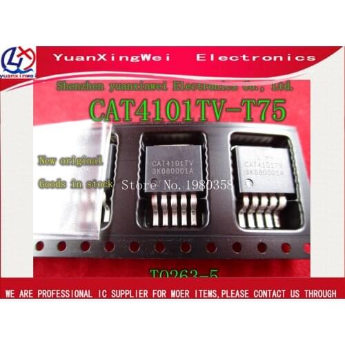 5pcs Free shipping CAT4101TV-T75 CAT4101TV CAT4101 CSI TO263-5 100%New original