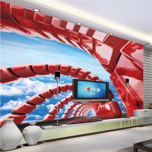 Beibehang Custom wallpaper large high-end modern fashion 3D TV background wall living room bedroom sofa decorative painting