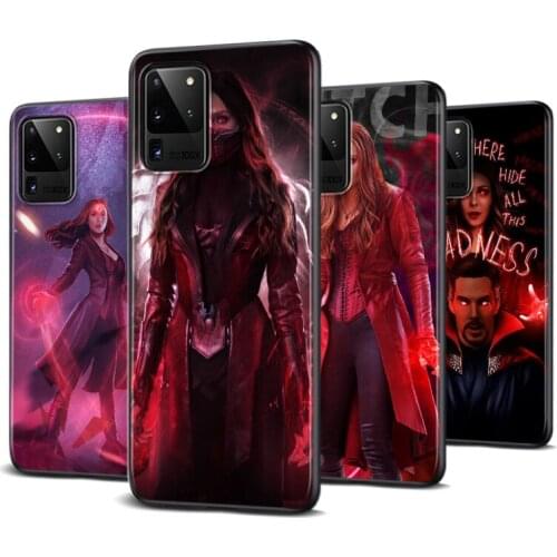 The Avengers Wanda Maximoff For Samsung Galaxy A91 A81 A72 A71 A52 A51 A42 A41 A32 A31 A22 A21 A12 A11 A3 A02 A01 Phone Case