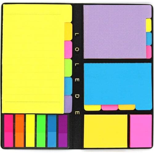 Colored Index Page Matte Cover Diary Paper Notebook Memo Pad School Office Pads Stationery