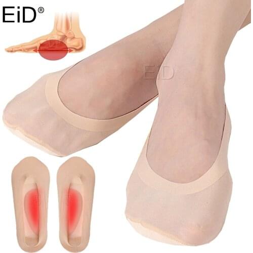 EiD Arch support Pads socks for Women High Heels Orthopedic Insoles Calluses Corns Foot Pain Care Absorbs Shock Socks Inserts