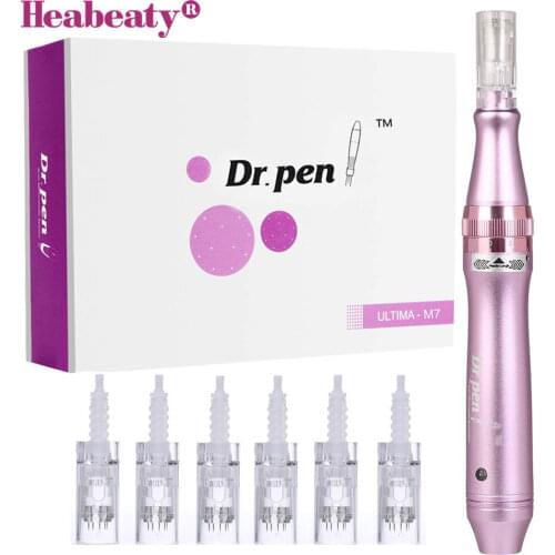 Dr.Pen M7 Electric Derma Pen Skin Care Tool Micro Needling Derma Pen Mesotherapy Auto Micro Needle Derma Therapy With Cartridges