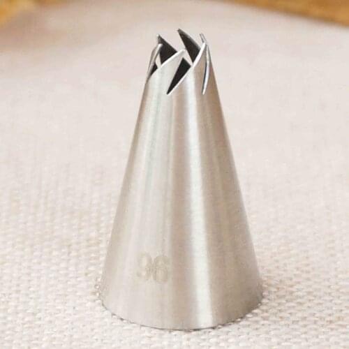 #96 Cream Piping Nozzles Stainless Steel Icing Tips Cup Cake Cream Decorating Cupcake Pastry Tools Baking Accessories