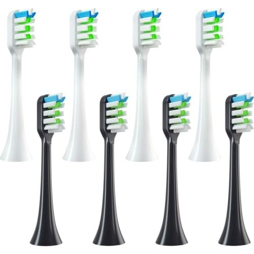 12pcs/Set Toothbrush Heads Replacement For SOOCAS X3/X3U/X5 Electric Tooth Brush Nozzle Heads Replace Smart Brush Head