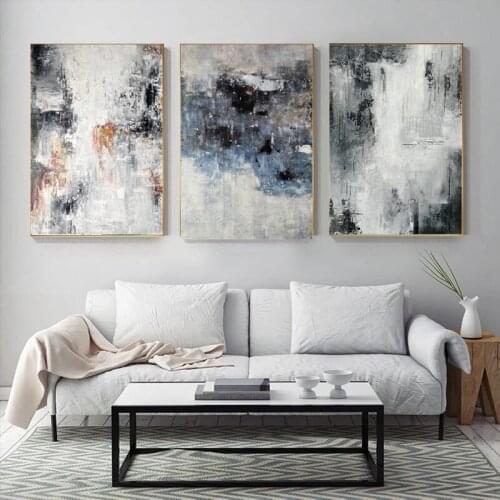 Nordic Style Abstract Modern Canvas Painting Posters and Print Cuadros Wall Art Picture for Living Room Home Decoration Unframed
