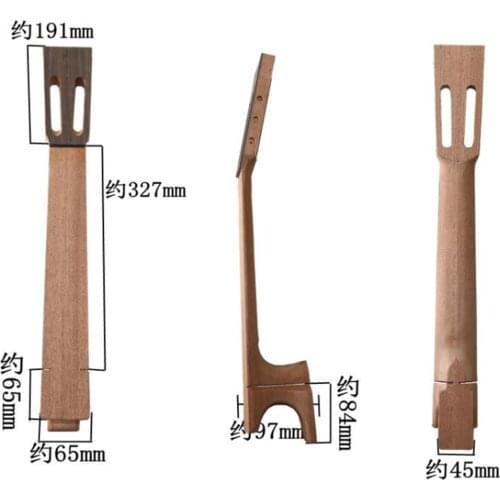 Unfinished Mahogany Classical Guitar Neck Headstock Unfinished Block Parts