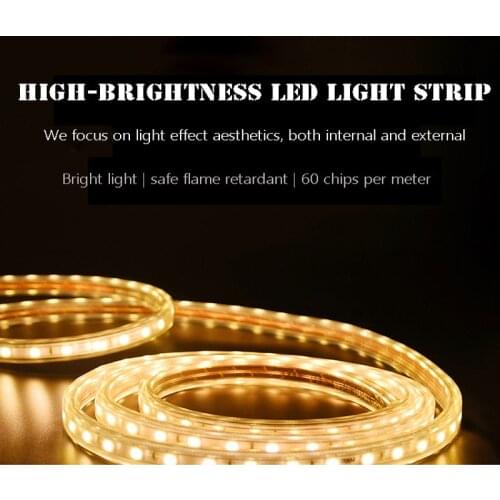 The Latest Outdoor Light With Led Waterproof 220v Multi-color Decorative Line 5050 Household Project Light Bar