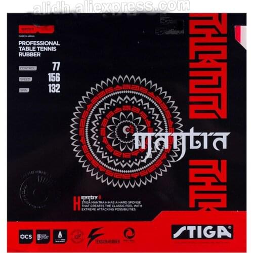 Original stiga MANTRA H table tennis rubber pimples in hard sponge high speed racquet sponge game ping pong game