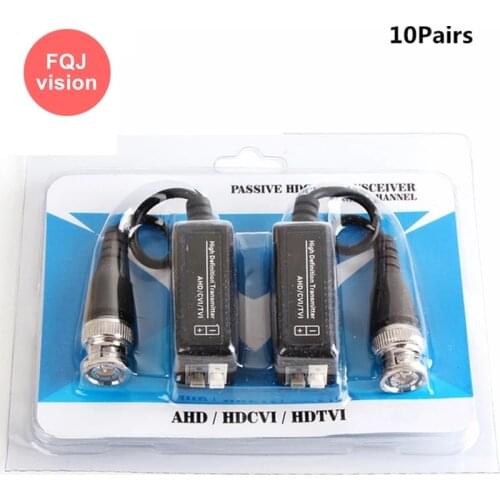 HD AHD Camera Passive Video Balun Transceiver Cable Twisted Transmitter For HD-CVI/HDVI/AHD Video Surviallance Camera