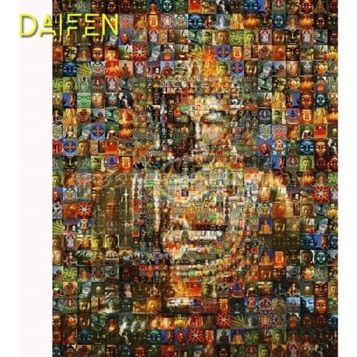 Full Square Diamond embroidery ancient mix Buddha religion Full Round Diamond mosaic DIY 3D Diamond painting Cross stitch