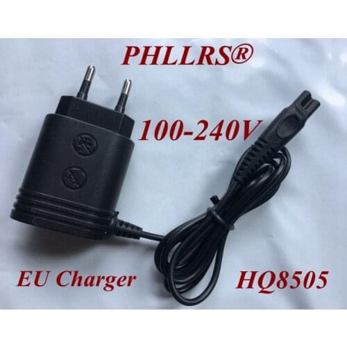 100-240V HQ8505 EU Charger Plug for PHILIPS shaver hq8 hq9 HQ64 PT730 PT735 PT860 PT870 AT750 AT751 AT890 AT891 HQ7120 HQ8100