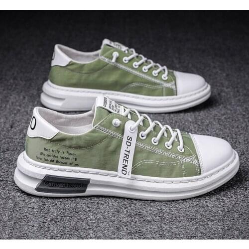 New Ice Silk Cloth Man Shoes Summer Breathable Men Canvas Shoes Fashion Casual Men Canvas Shoes