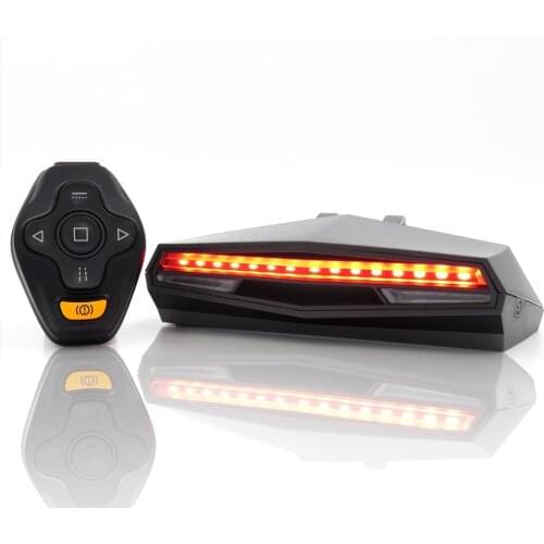 High Quality Smart Accessories Mountain Bike Remote Control Taillight IR Turn Signal Bike Safety Supplies Taillight