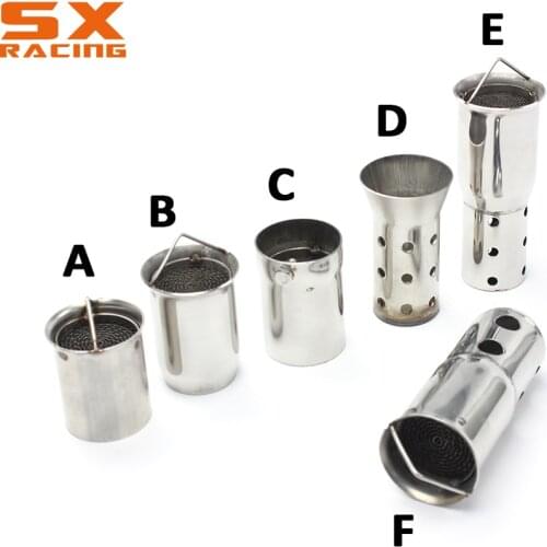 51MM Catalyst DB Killer For Motorcycle Exhaust Muffler DB killer Silencer Noise Sound Eliminator For Off Road Bike Dirt Bike