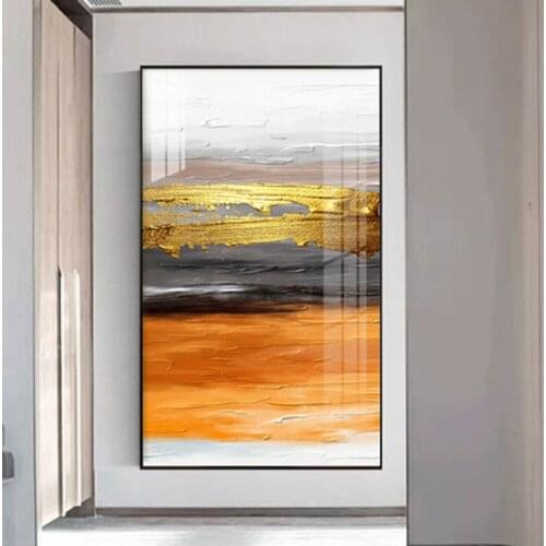 Handmade Abstract Oil Painting Wall Art Contemporary Colorful Style Picture Minimalist Modern On Canvas Decorative For Living