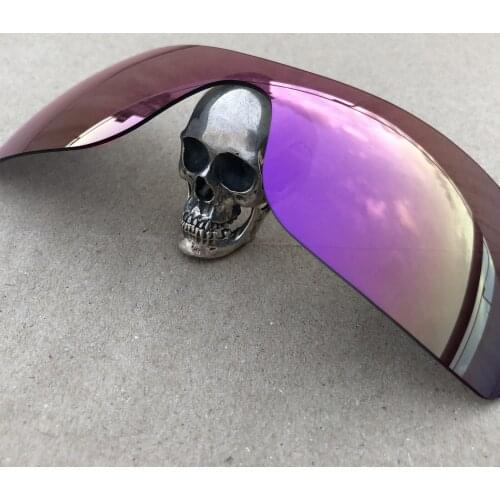 Firtox True Polarized Enhanced Replacement Lenses for-Oakley Batwolf OO9101 Sunglass (Lens Only)-Purple Mirror