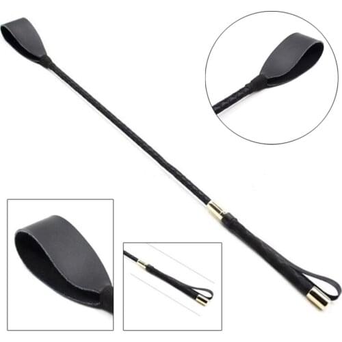 CamaTech Sex Spanking Knout PU Lether Horse Whips With Sword Handle Fetish BDSM Spanking Paddle Flogger Flirting Toy For Couples