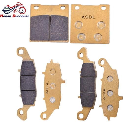 Motorbike Front & Rear Brake Pads Kit For Suzuki SV400 SV 400 00-02 GSX600 98-06 GSF600 00-04 Naked Faired Bandit GSX GSF 600