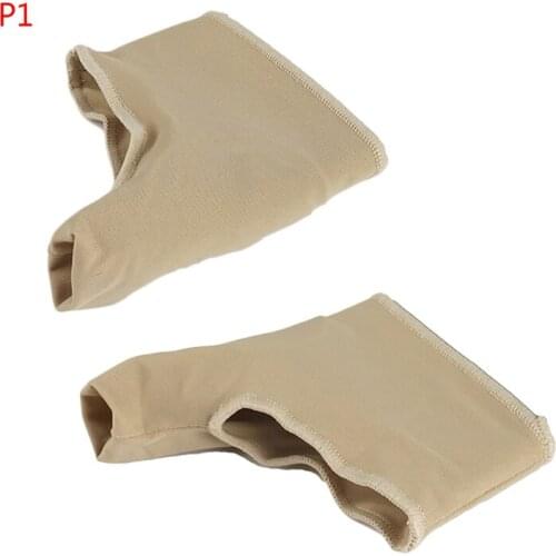 1Pair Big Toe Hallux Valgus Corrector Braces Protector Orthotics Bone Thumb Adjuster Correction Pedicure Socks Bunion Useful