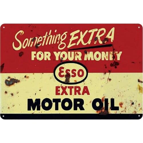 Motor Oil Retro Metal Tin Sign Plaque Poster Wall Decor Art Shabby Chic Gift