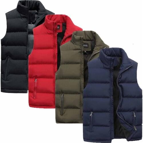 Mens jackets, mens winter vests, down cotton sleeveless jackets, mens warm vests, sleeveless jackets, mens warm linings, men