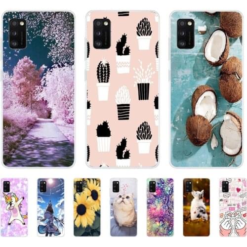 Soft Case Silicone Back Cover For Cute Phone Cases Cover Bumper for Samsung Galaxy A11 A10 A10S A20 A20S A20E A21S A31 A41 A40