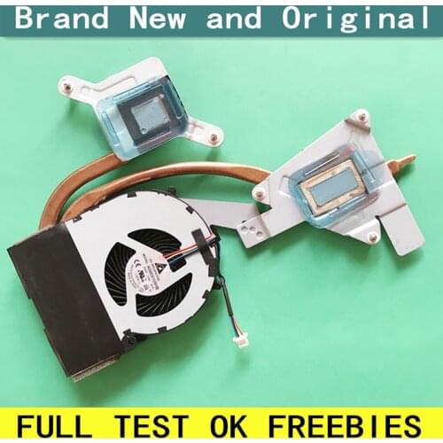 New notebook CPU fan with heatsink radiator Fit for SONY Vaio SVE151E13T SVE151C11M SVE17115FGB SVE171E11L laptop cooling Cooler