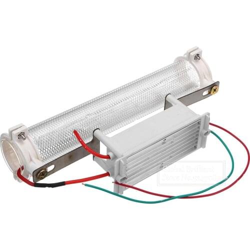 Silica Tube Ozone Generator DIY Air Purification Ozonizer Tube Pipe Spare Parts Air Cleaner Deodorizer AC220V 10g/15g/20g