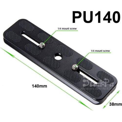 PU-150 Quick Release Plate 38 x 150mm with 1/4" Screw Mount for Benro Arca-Swiss Tripod Ballhead