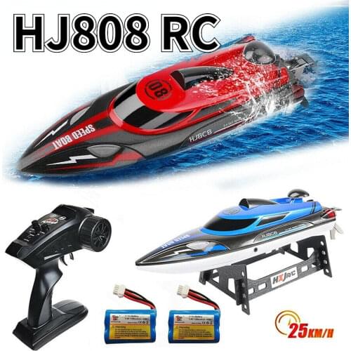 HJ808 RC Boot 2.4G 25KM/H Fernbedienunges Boot Schnellboot Kinder Geschenke DE