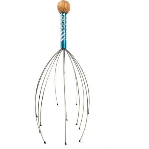 Body Roller Anti-stress Tens Pain Relief Octopus Head Scalp Neck Stress Release Relax Massager Claw Face Skin Care Lift Tools