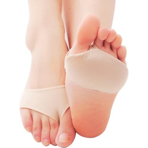 Fabric Gel Metatarsal Ball Of Foot Insoles Pads Cushions Forefoot Pain Support Front Foot Pad Feet Foot Care Tool Orthopedic Pad