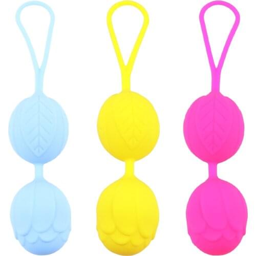 Safe Silicone Vagina Ball Smart Kegel Ball Vagina Tighten Exercise Machine Vaginal Trainer Sex Toys for Women Sex Shop