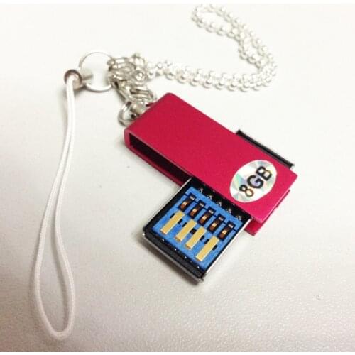 Super-speed USB 3.0 8GB 16GB 32GB Stainless Steel Swivel Metal USB Flash Memory Drives 64GB Pen Drive Waterproof