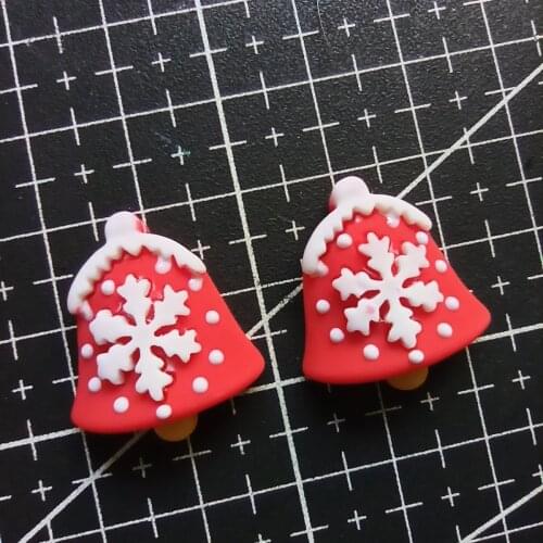 1pcs/lot resin flat back Christmas Snowflake tree cartoon 22mm fairy garden gnome moss terrarium decor crafts bonsai home DIY