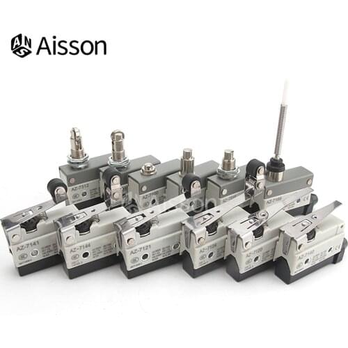 AZ-7312 7311 7121 7310 7141 Limit Micro Switch 10A 250VAC Waterproof Stroke Small Horizontal Roller Handle