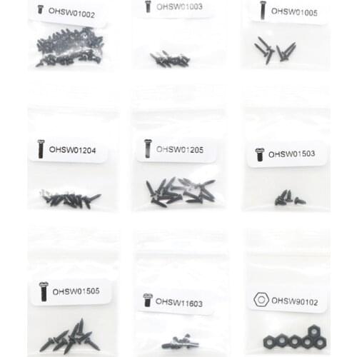 Orlandoo Hunter X01 Accessories Full Set Screw 1:32 Rc Model Climbing Car